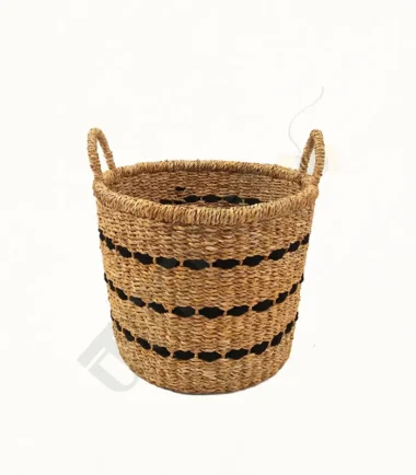 Seagrass Beautiful Multipurpose Use Basket with Handles