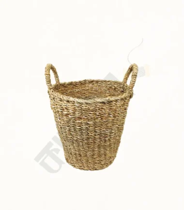 Seagrass Planter Pot with Handel