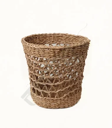 Stylish Handwoven Seagrass Planter Pot