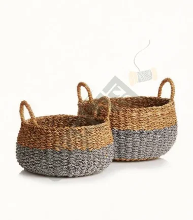 Stylish Seagrass Basket set of 2
