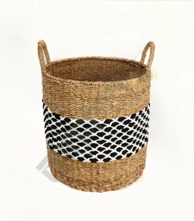Seagrass Laundry Hamper Natural Mix