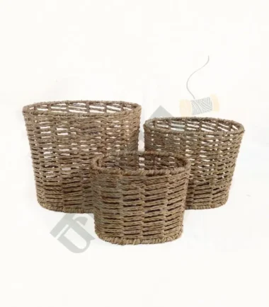 Seagrass Storage Basket set of 3